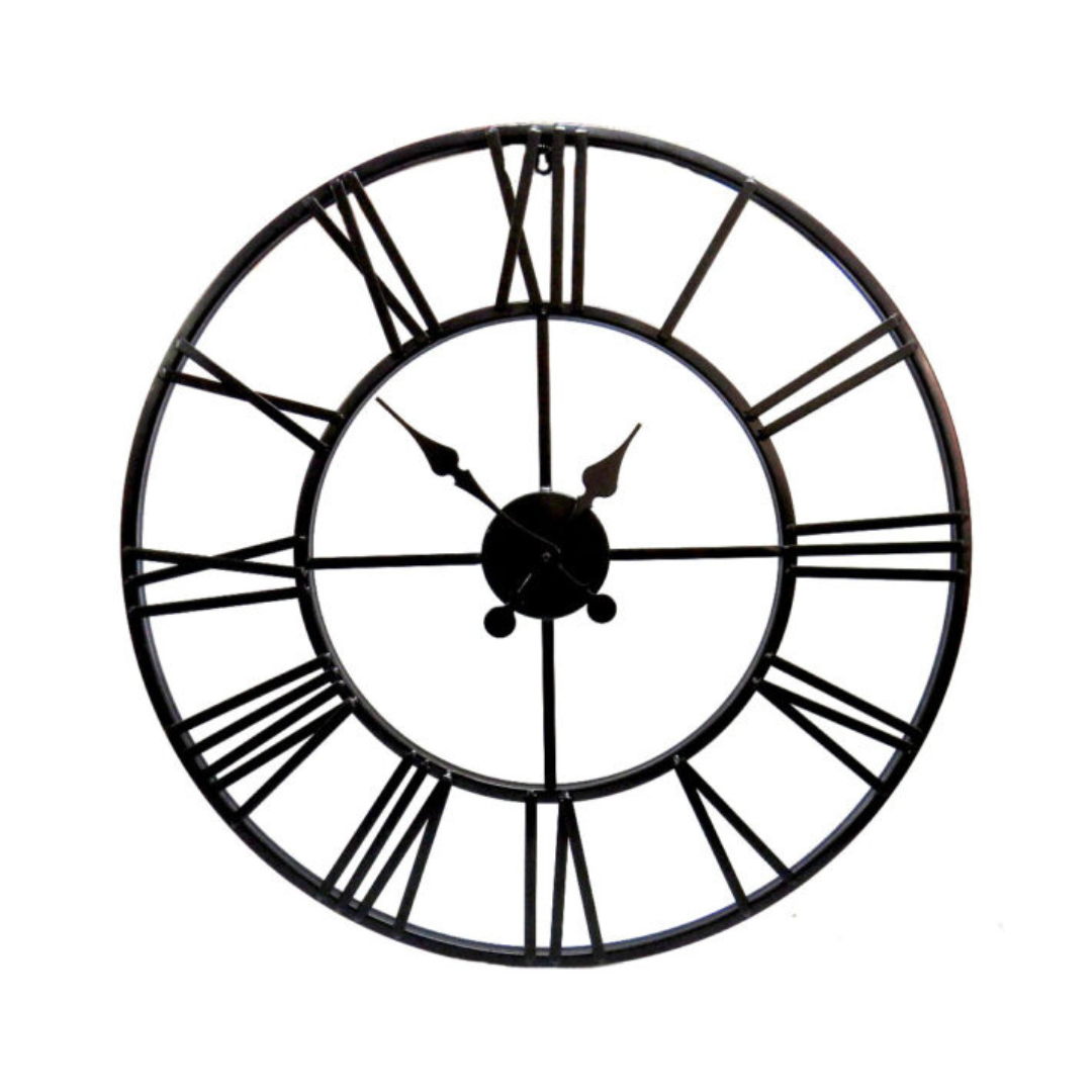 Introducing About Time, the perfect wall clock for your home or office. Made with durable metal, it adds a touch of sophistication to any room. Measuring at 78CMD, it's the perfect size to make a statement without being too overwhelming. Keep track of time in style with About Time.Unique Boys.