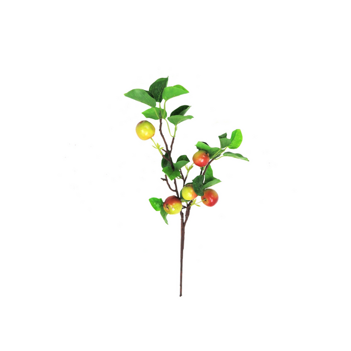 pple Branch Eve
Elevate your space with this stunning decorative piece, showcasing 5 gorgeous rosy apples atop a meticulously crafted stem, accompanied by lush leaves.
Product Details:
Size: 69cm Length
Material: High-quality artificial materials for long-lasting beauty
Color: Rosy apples with lush green leaves
Type: Artificial Floral Arrangement
Exclusive at Unique Boys
Get ready to transform your home or office into a stylish sanctuary with this beautiful, low-maintenance decorative piece!