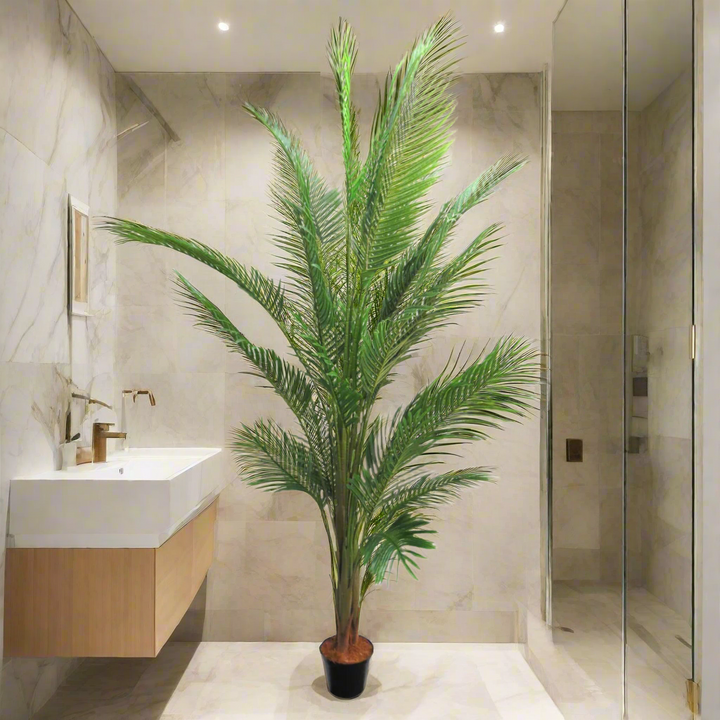 Areca Palm 9
Create a stunning oasis with the majestic Areca Palm 9, expertly crafted as a high-quality artificial plant.
Product Details:
Height: 210cm
Material: Premium artificial materials for long-lasting beauty
Type: Artificial Areca Palm Plant