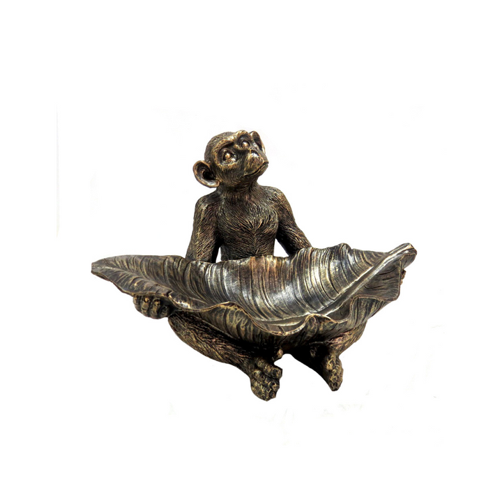 The Beethoven Monkey
Elevate Your Space with Timeless Elegance!
Discover the perfect blend of whimsy and sophistication with our stunning Beethoven Monkey decorative piece. Handcrafted with intricate details, this gold sitting monkey statue is sure to captivate attention and spark conversations.