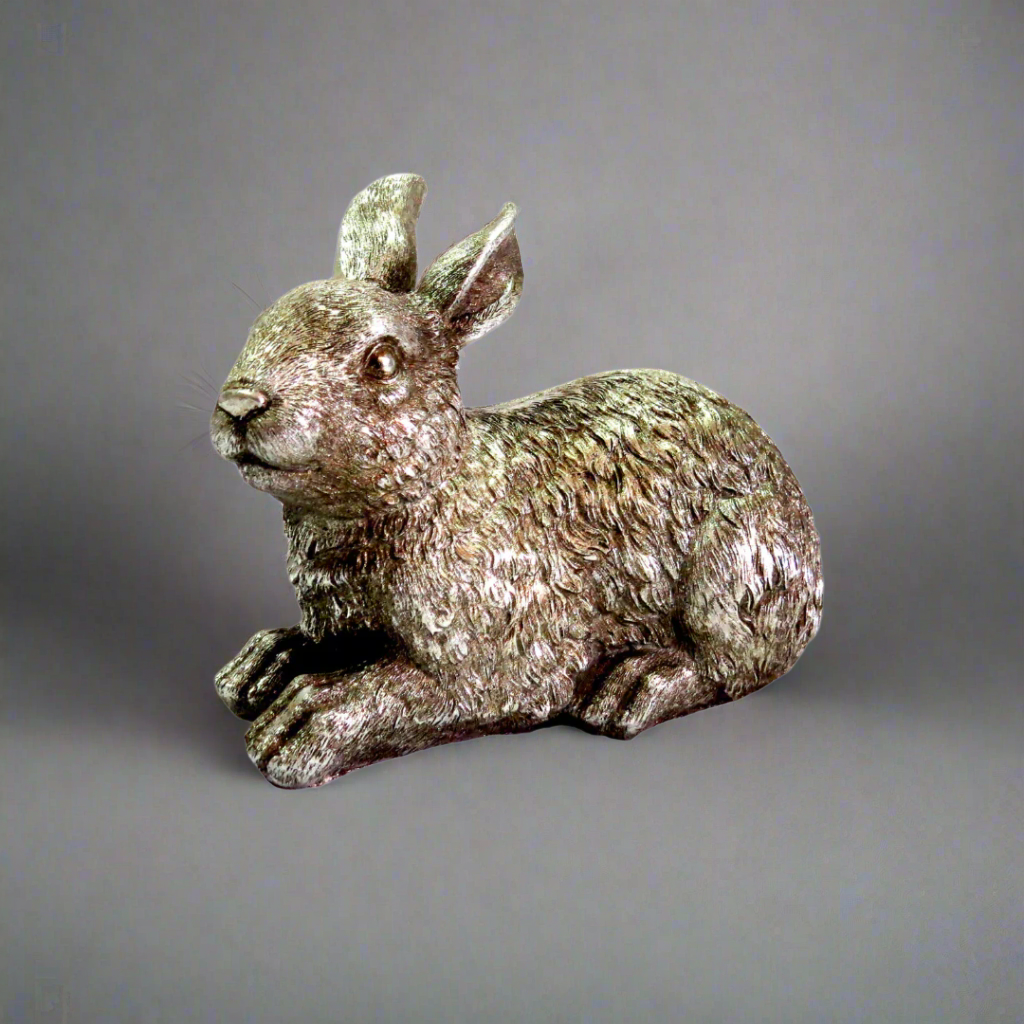 Bellatrix Rabbit - Vintage Elegance from Unique Boys
Bring Timeless Charm to Your Space
Introducing the enchanting Bellatrix Rabbit, a stunning silver figurine that embodies antique sophistication. Expertly crafted with intricate details, this beautiful piece adds a touch of refined elegance to any room.