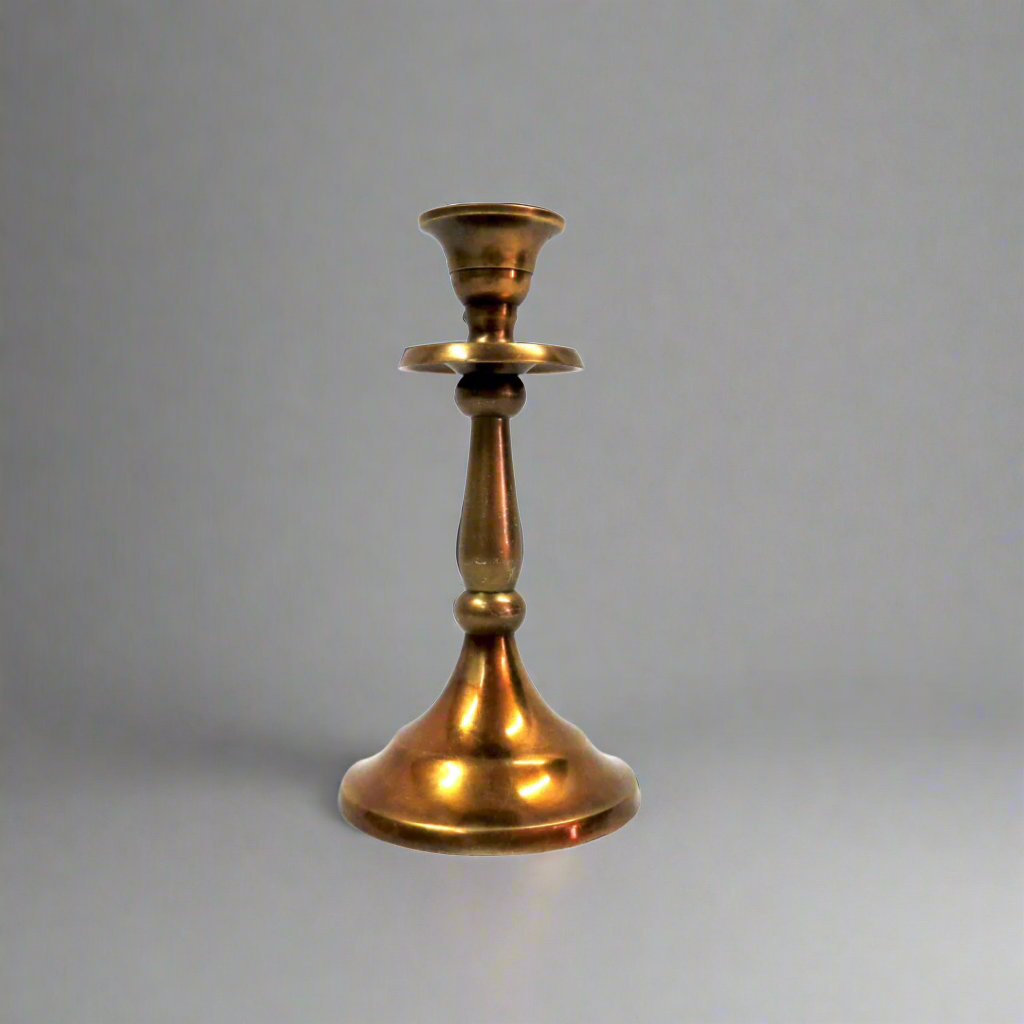 Candle Stand Brass Small
Add warmth and elegance to your space with our stunning Candle Stand Brass Small.
Sophisticated Design
Crafted from high-quality copper material
Expertly designed to securely hold tealight candles
Compact size: 19 x 10.5 x 5 cm