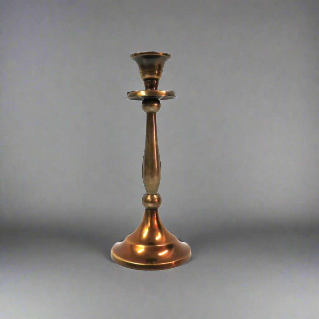 Candle Stand Brass
Illuminate your space with elegance using our stunning Candle Stand Brass.
Sophisticated Design
Crafted from high-quality copper material
Height: 25 cm
Base: 10.5 cm diameter
Top: 5 cm diameter