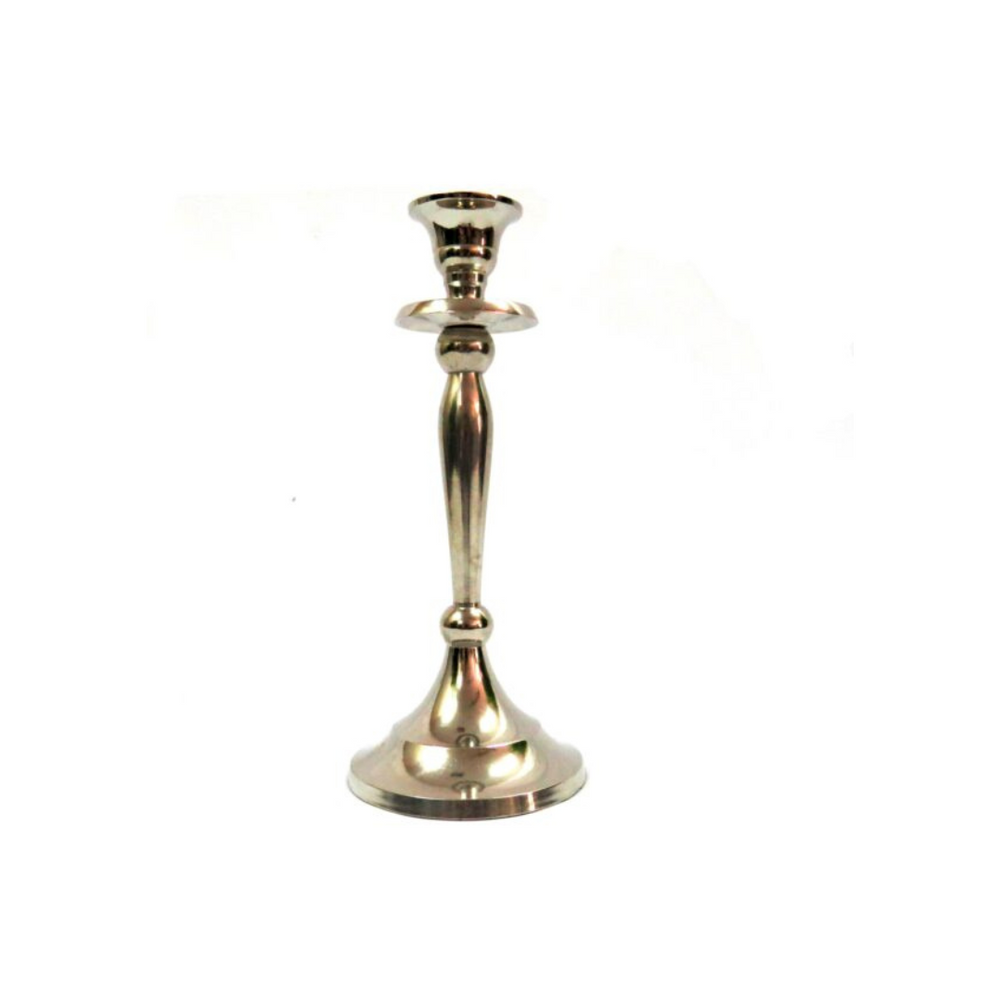 Elevate your home decor with our elegant Candle Stand Silver, perfect for adding a touch of sophistication to any space.
Timeless Design
Crafted from high-quality copper material (with a silver finish)
Height: 25 cm
Base: 10.5 cm diameter
Top: 5 cm diameter