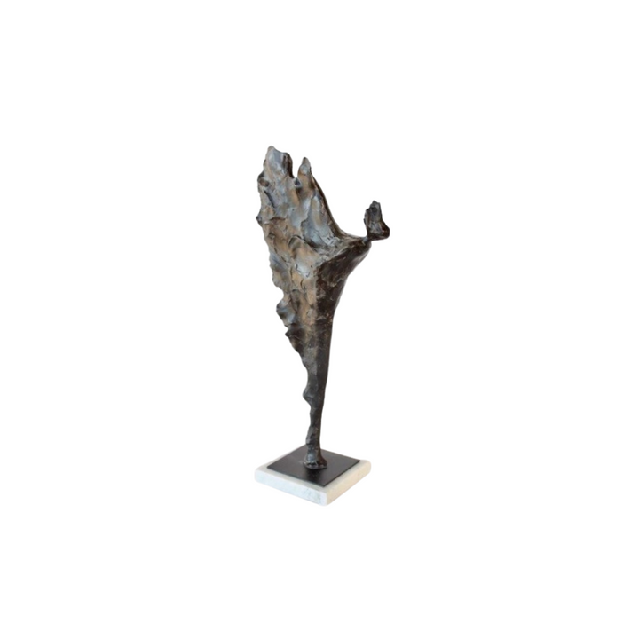 DANCING GIRL ON MARBLE BASE 46X12X20CM