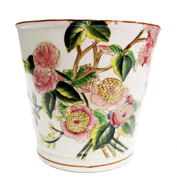 Pink Camellia Pot