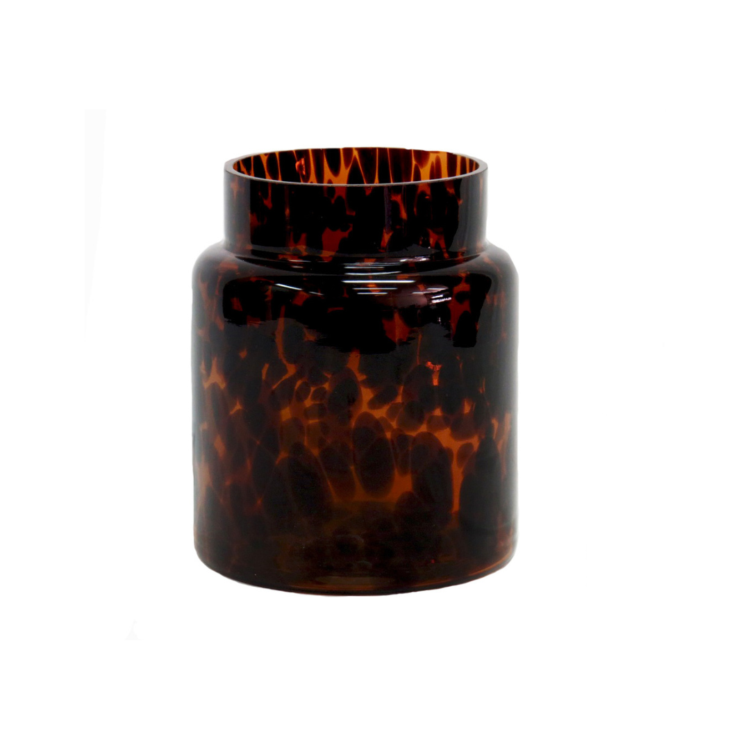 Add a Touch of Elegance with the Elemi Jar
Elevate your home decor with the stunning Elemi Jar, featuring a gloriously shaped container with a unique tortoise shell glass design.
Unique Tortoise Shell Design
This beautiful jar boasts a one-of-a-kind tortoise shell glass design that adds a touch of elegance and sophistication to any room. Its gorgeous shape and stunning design make it a perfect decorative piece for your home.
Perfect Size
The Elemi Jar has a perfect size to fit any space:
