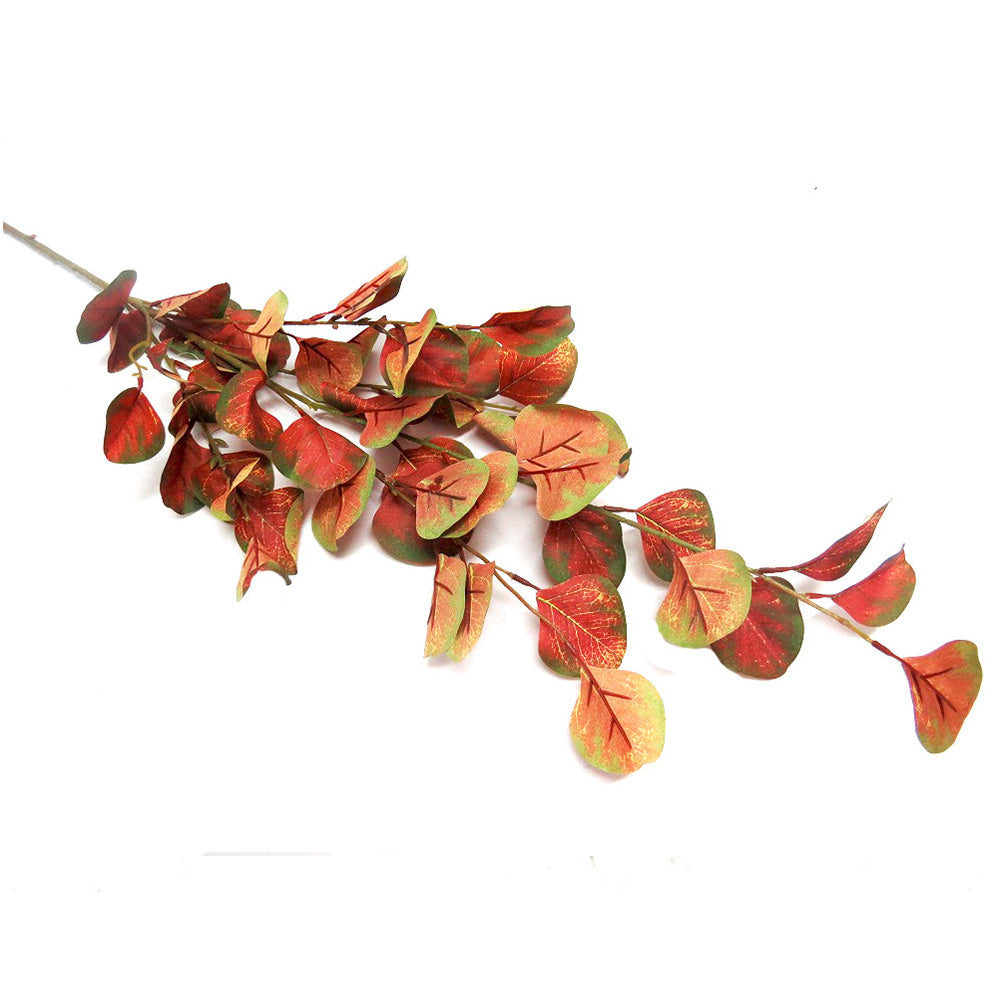 Experience nature's beauty with Pink Eucalyptus Leaves. Each stem measures 93CML and boasts a full, glorious display of rusty pink leaves. Create stunning floral arrangements or simply beautify your space with this versatile and eye-catching foliage-UNIQUE INTERIORS