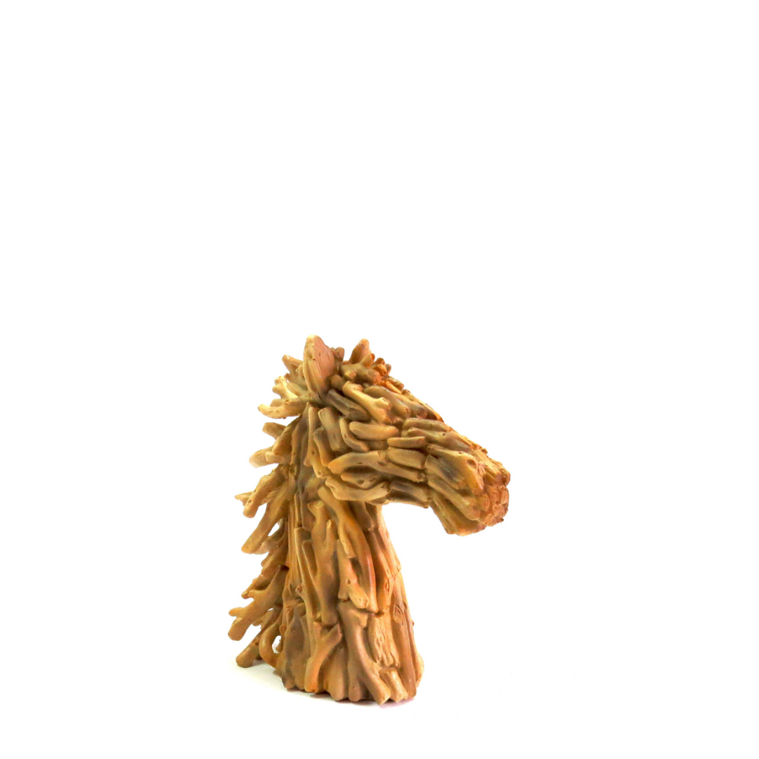 Godfather Horse - Driftwood Sculpture
Elevate your home décor with the unique Godfather Horse driftwood sculpture. Handcrafted from 850g of natural materials, this stunning piece features a horse head design that adds character to any interior.
Key Features:
Natural Driftwood: Unique, organic texture and appearance
Handcrafted: Meticulously crafted from 850g of original materials
Interesting Finish: Adds a touch of personality and charm to any room
Product Details:
Size: 17cmW x 17.5cmH
Material: Natural dr