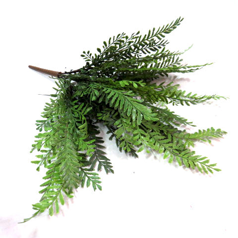 Introducing the Longifolio Bush, a stunning fern bush that will elevate any space. With 20 beautifully constructed fronds and a full, bursting appearance, its real touch greenery is gently wired for easy manipulation. Measuring 47cm from tip to top, this bush is a dream for those seeking gorgeous green shades-UNIQUE INTERIORS