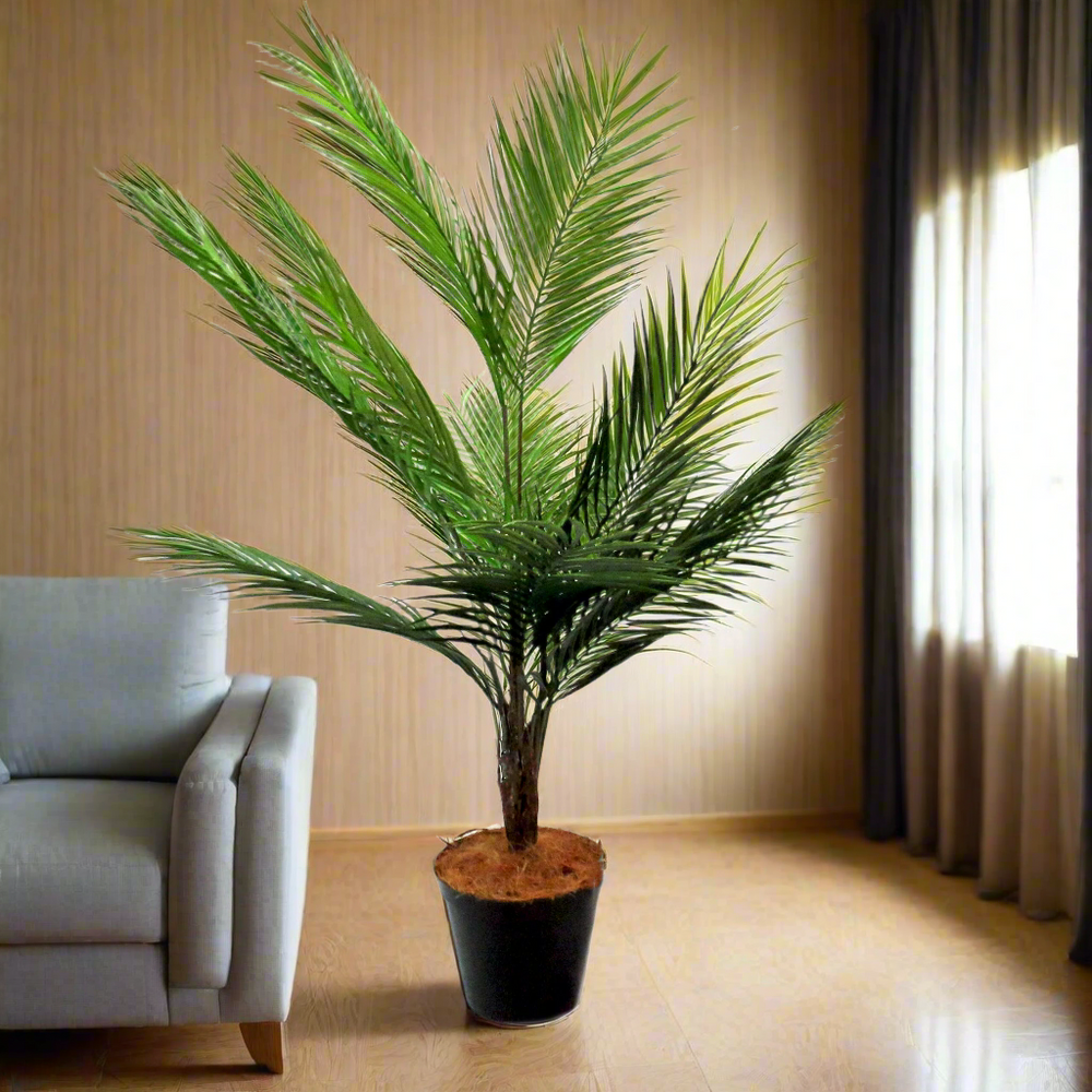 Palm Pinnaculata Artificial Plant

Description

Add a touch of elegance to any space with this high-quality artificial Palm Pinnaculata. Standing at 85cm tall with a 70cm span, its unique trunk details and vividly colored fronds make it a standout piece. Expertly potted in a sturdy and weighted container.