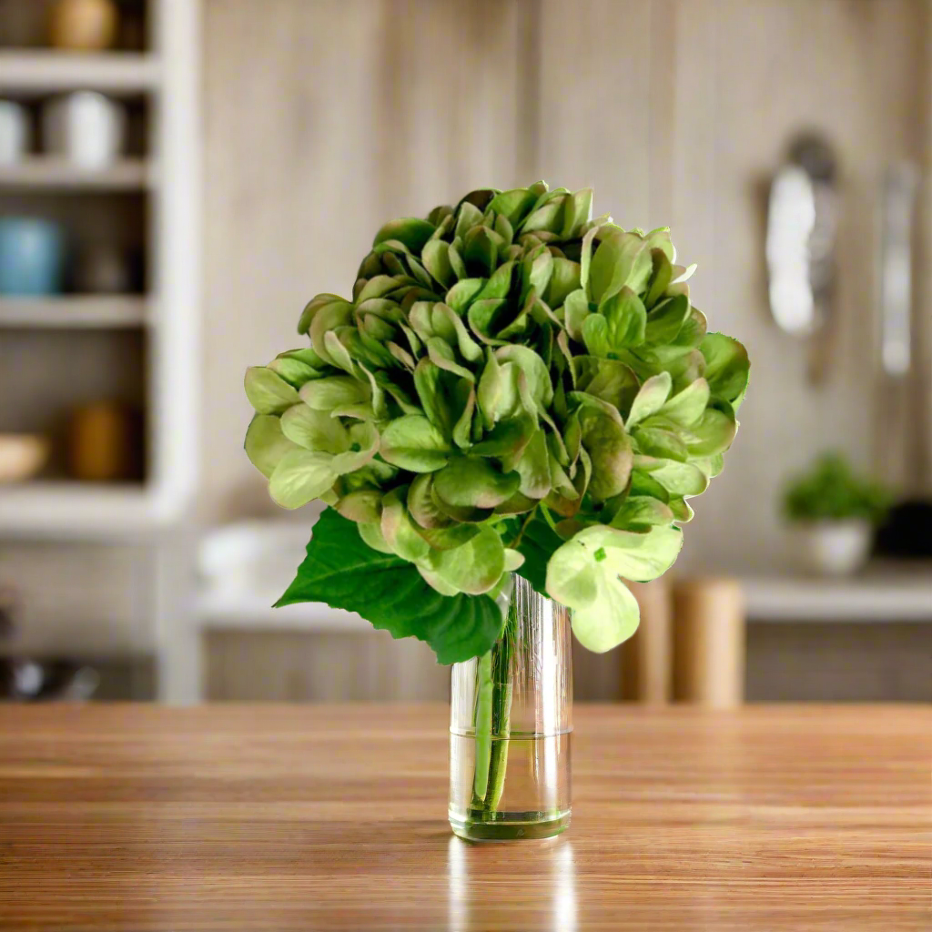 Hydrangea Greenshade by Unique Boys
Add a touch of natural elegance to your space with our stunning Hydrangea Greenshade artificial flowers, expertly crafted to capture the beauty of real blooms.
Breathtaking Details