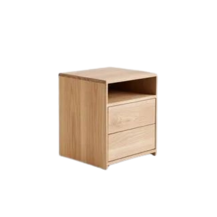 Karoi Oak Pedestal

Elevate Your Bedroom with Style and Functionality
Introducing our sleek Karoi Oak Pedestal 2-Drawer Bedside Pedestal, expertly crafted with high-quality sealants and finishes. Perfect for any bedroom, its compact dimensions (500W x 500D x 600H) provide ample storage without compromising on style.
Key Features: