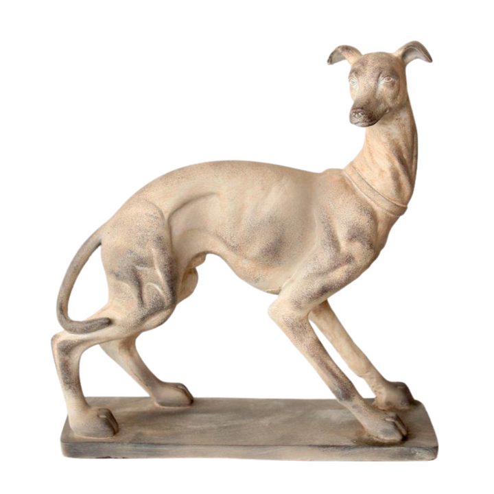 MEDIUM PALE WHIPPET 27X25X9CM