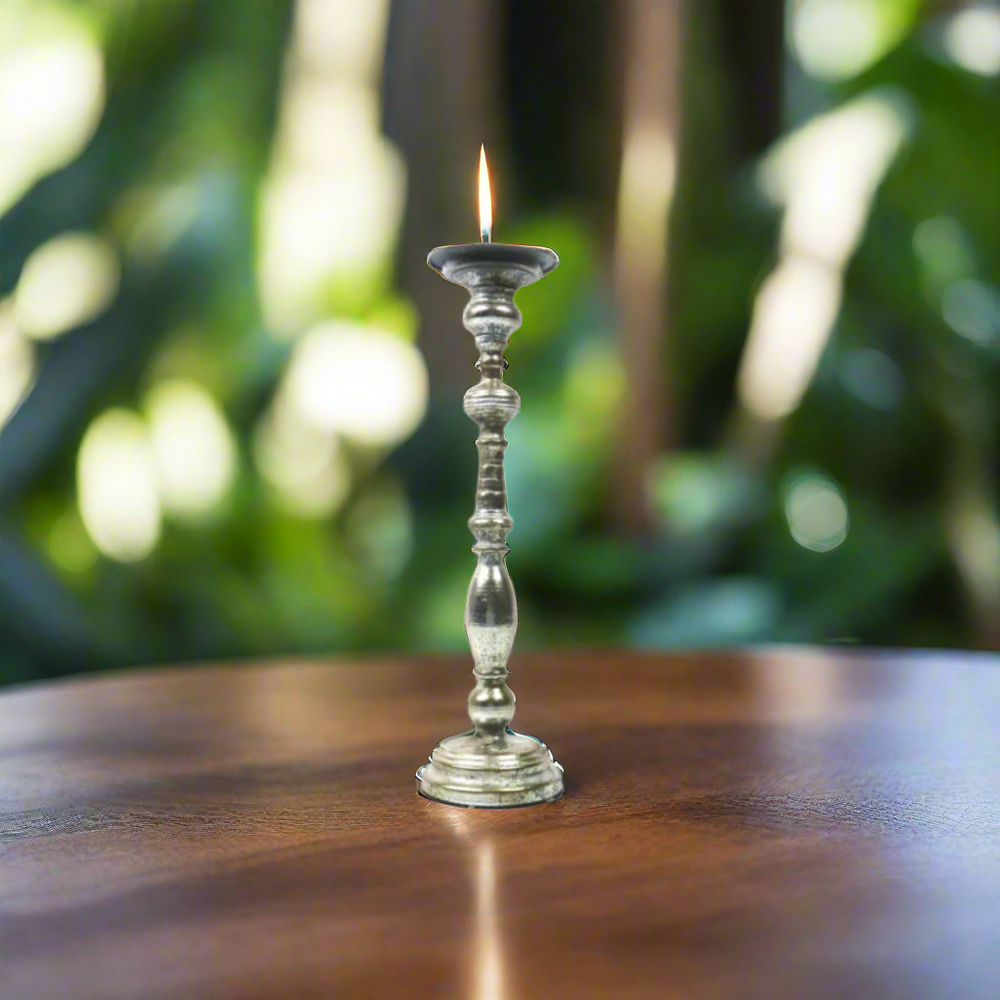 Legacy Candleholder: Elevate Your Ambiance
Add a touch of sophistication and warmth to any room with our stunning Legacy Candleholder. This exquisite brass candle stand is both elegant and practical, perfect for candle enthusiasts who appreciate refined style.