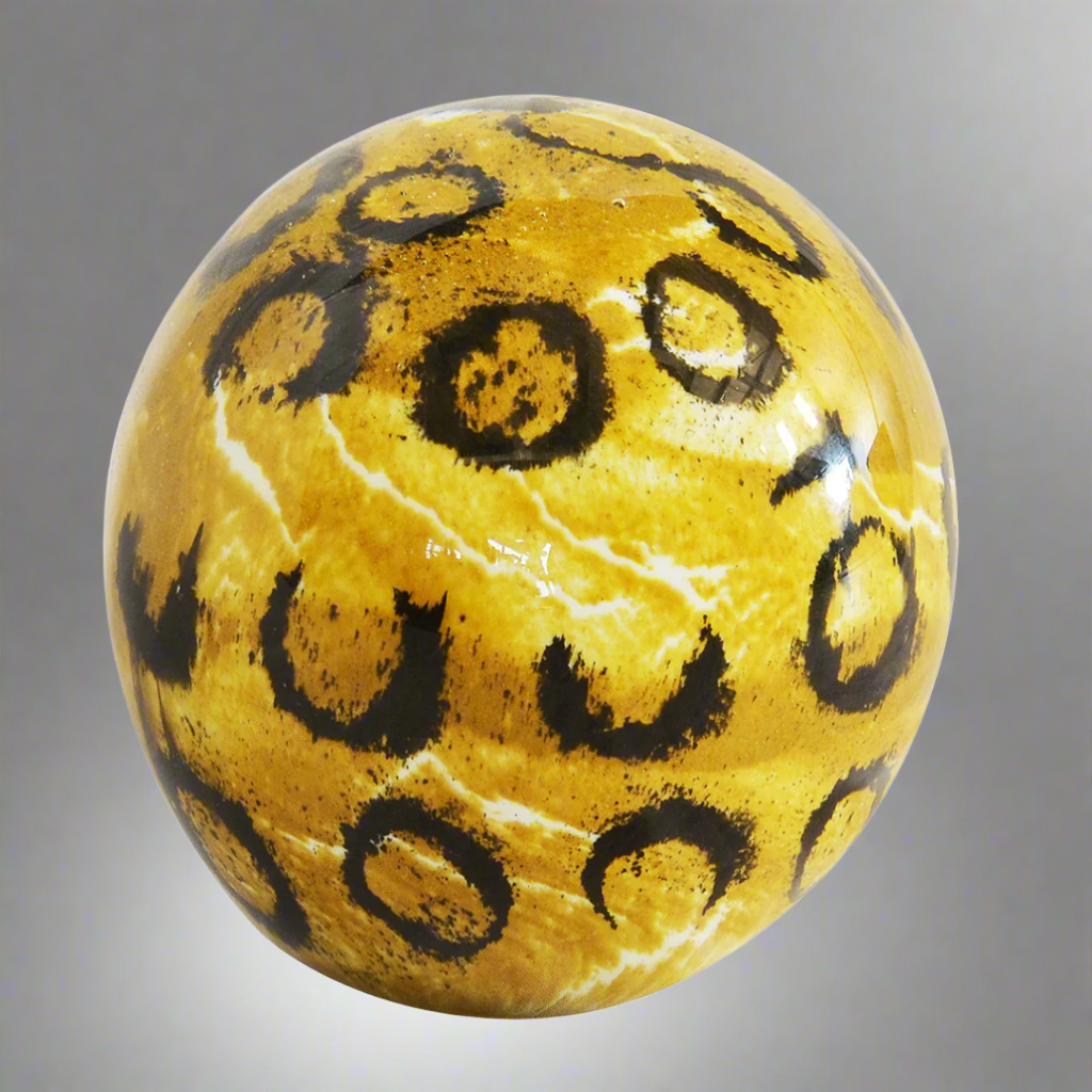 Paperweight ball leopard