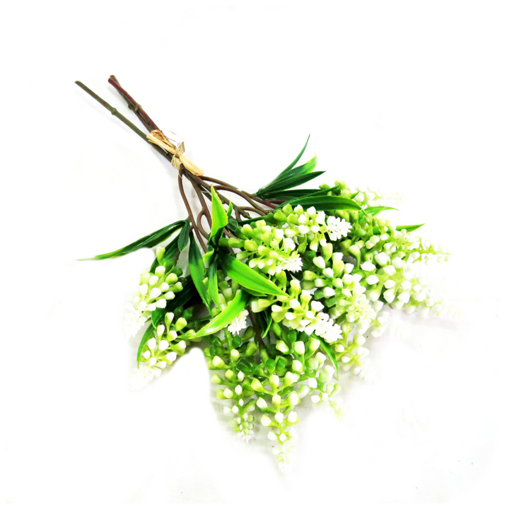 Meadow Alba Bunch
Product Description
Bring the beauty of nature indoors with the Meadow Alba Bunch. This stunning arrangement features 23 artificial white hyacinth blooms, expertly crafted to capture their natural elegance. Perfect for adding a touch of serenity to any space.