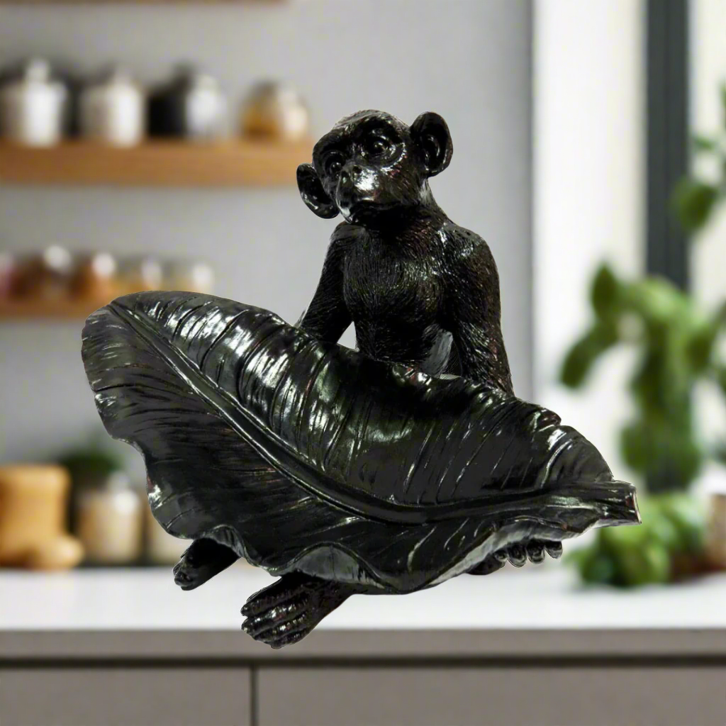 Introducing the Monkey Ebony: A Statement Piece for the Modern Home
Elevate your living space with the Monkey Ebony, a masterpiece of whimsy and sophistication. This exquisite decor piece is carefully handcrafted to showcase intricate details and exceptional craftsmanship, making it a one-of-a-kind addition to any room.