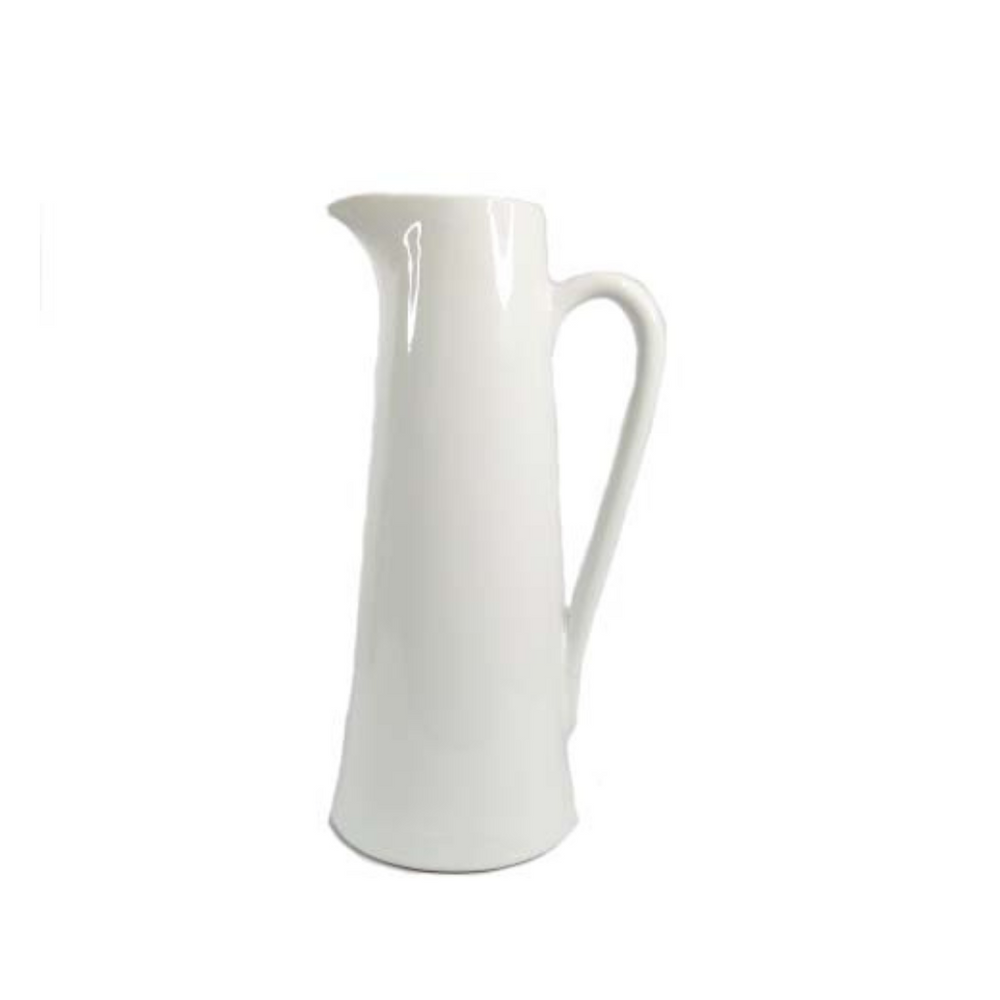 Port 1 Jug
The Port 1 Jug is a versatile and functional addition to your home decor. Measuring 19 X 15.5 X 37.5, this jug doubles as a planter, adding a touch of greenery to your space. Its sleek white design will effortlessly complement any style, making it a must-have for both practical and aesthetic purposes.