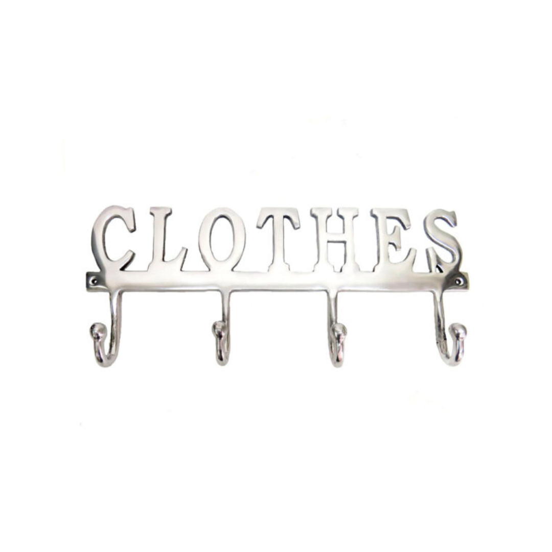 Clothes Hook Silver