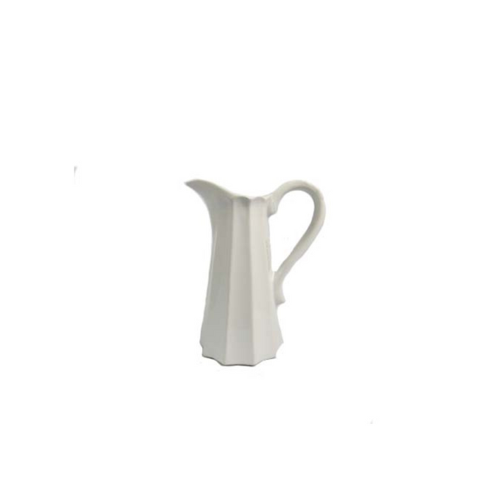 The Port 4 Jug is a multifunctional and stylish enhancement to your home decor. With dimensions of 17.5 x 10.4 x 21.6, this jug can also serve as a planter, bringing a touch of nature into your environment. Its elegant white design is the perfect complement to any decor, making it an essential addition for both utilitarian and aesthetic reasons.UNIQUE INTERIORS.