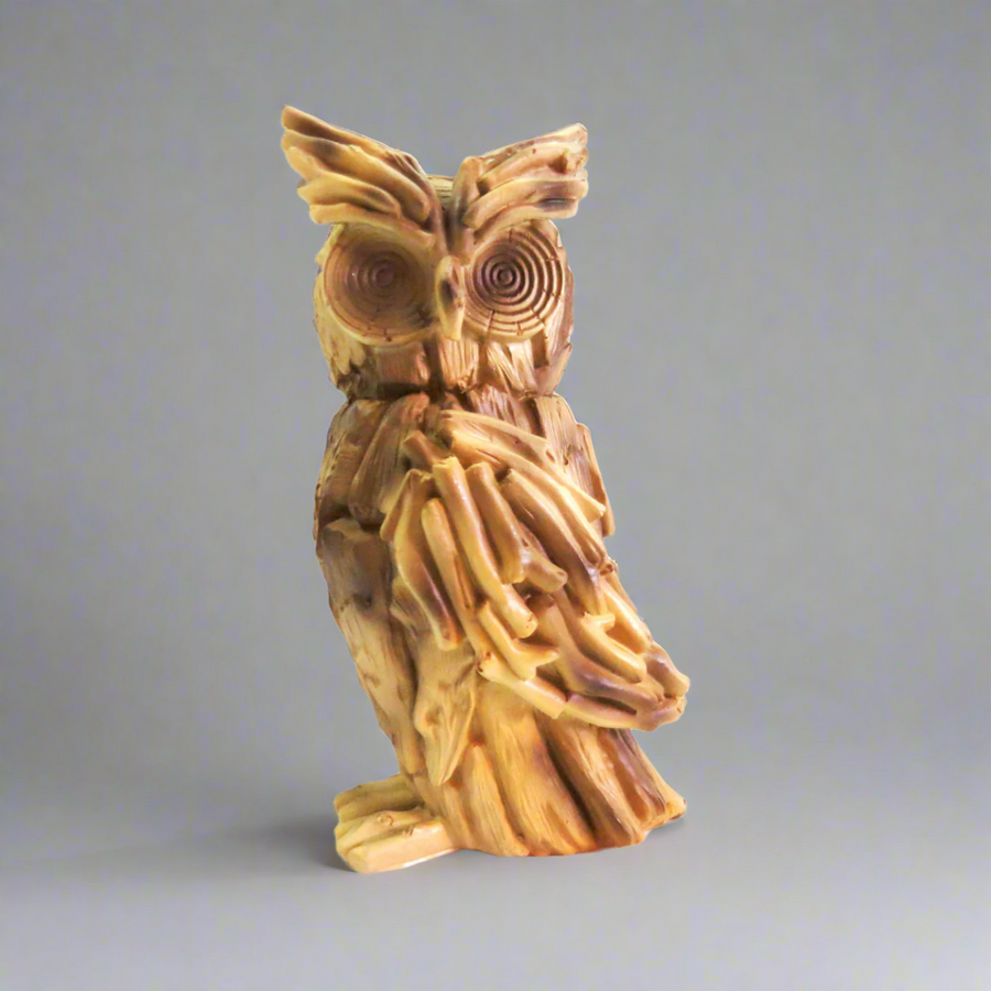 Product Description: Whootie Owl
Meet Whootie Owl, a charming wooden decorative piece that brings a touch of wisdom and whimsy to your home. With its natural wood look and endearing owl design, Whootie Owl is a delightful addition to any room.