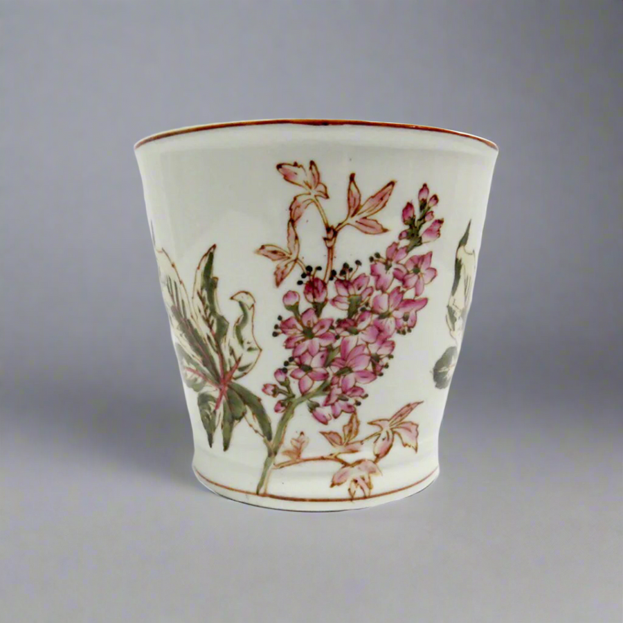 Wildflower Planter
Add a touch of whimsy and elegance to your garden or interior space with our exquisite Wildflower Planter. This charming planter features a beautiful, hand-painted design in soft pinks and greens on a stunning porcelain pot.