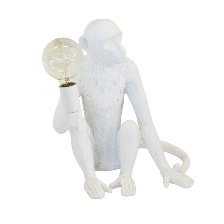 XL White Resin Monkey Table Lamp
Add a touch of elegance and whimsy to your home with the stunning XL White Resin Monkey Table Lamp, a unique and eye-catching interior decor piece.
Design Features:
Height: 40cm
Pure white finish adds a subtle, sophisticated touch
Intricate monkey design creates a beautiful and ornamental lighting statement
Interior Style:
Perfect for living rooms, bedrooms, offices, and hallways
Complements modern, minimalist, and bohemian interior styles
