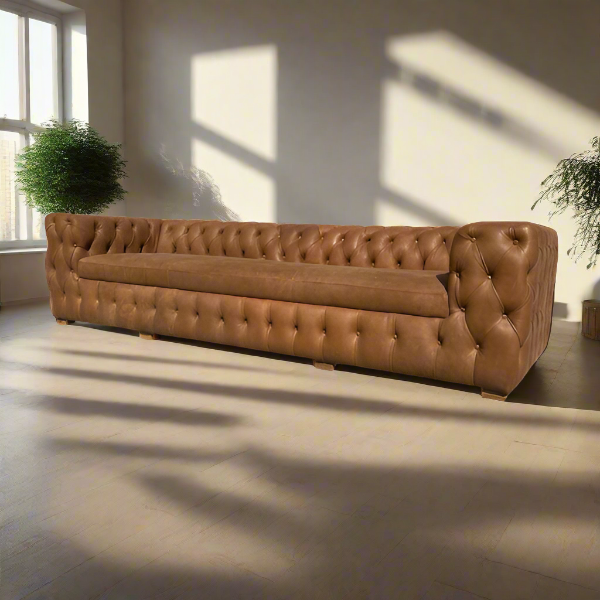 Soloblock fully buttoned Alaska couch