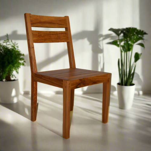 Solo Block Kiaat Deluxe Chair Wood