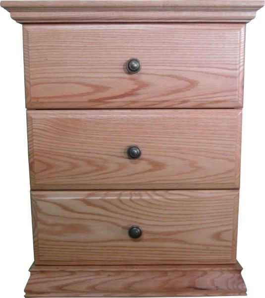 Sold red oak classic Bedside pedestal unique interiors lifestyle