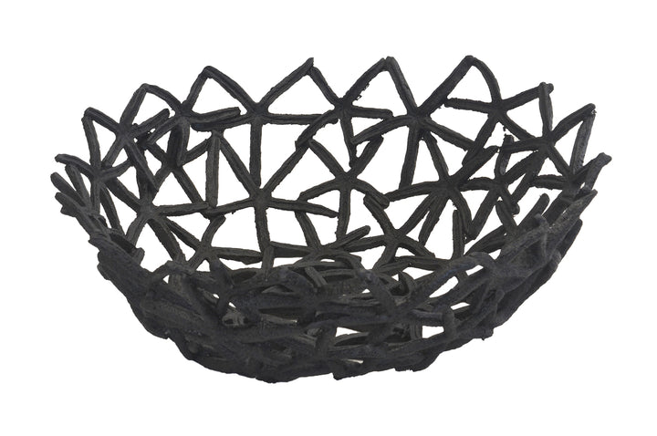 Coral starfish bowl black