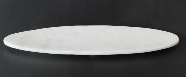 Marble thin oval board