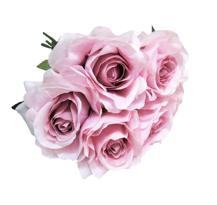 Iced lilac rose bunch