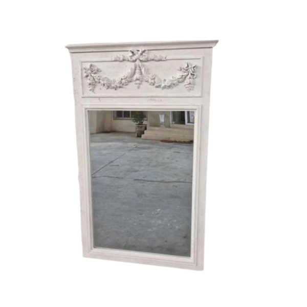 Cream distressed mirror 140X89X5