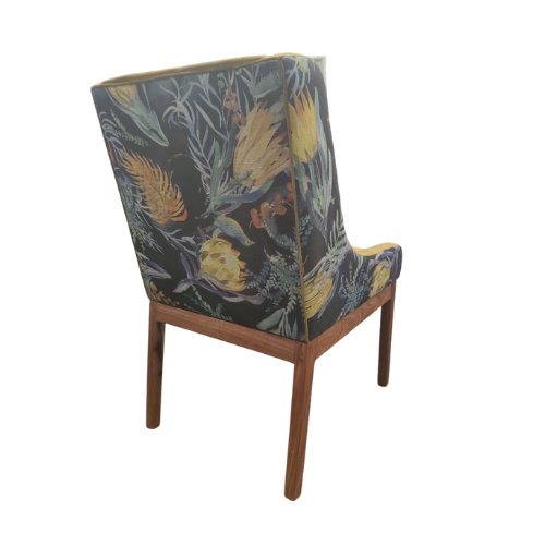 Solo block Lincon Upholstered Chair Large Kiaat