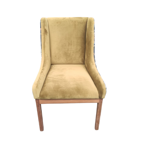 Solo block Lincon Upholstered Chair Large Kiaat