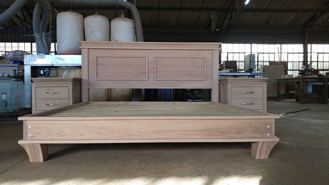 Oak Classic Style bed King size with rubio monocoat sealnt