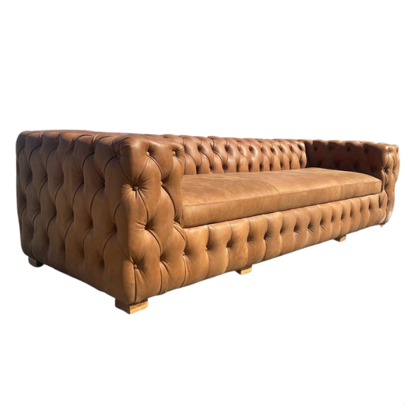 Soloblock fully buttoned Alaska couch - Unique Interiors