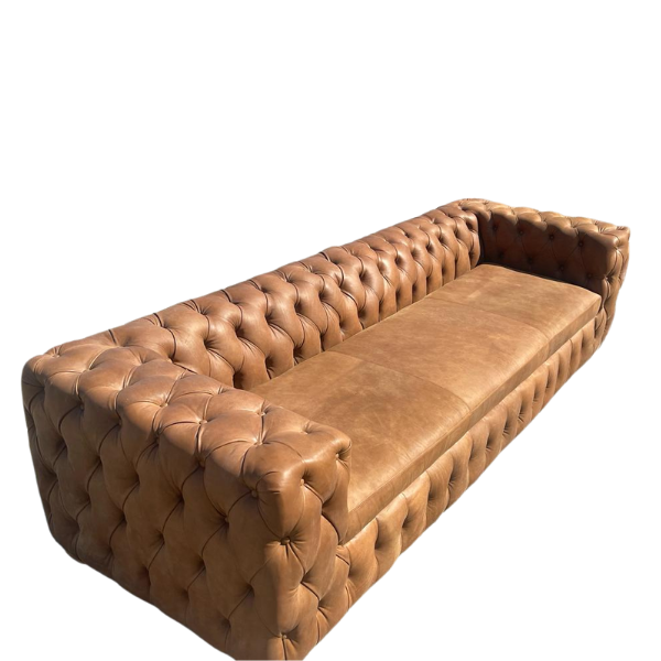 Soloblock fully buttoned Alaska couch