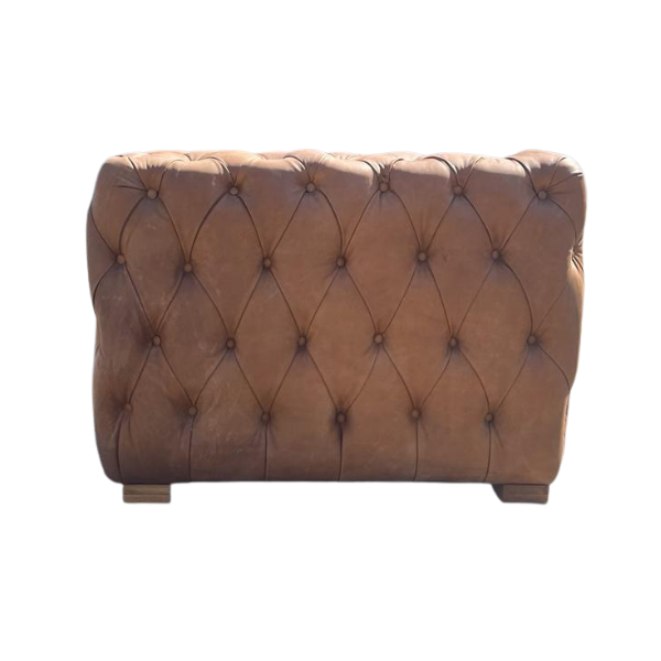 Soloblock fully buttoned Alaska couch